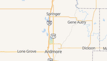 Ardmore, Oklahoma map