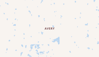 Avery, Oklahoma map