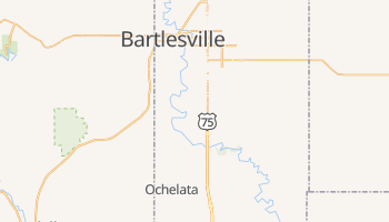 Bartlesville, Oklahoma map