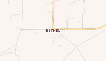 Bethel, Oklahoma map