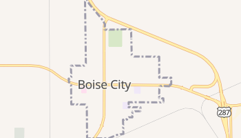 Boise City, Oklahoma map
