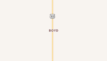 Boyd, Oklahoma map