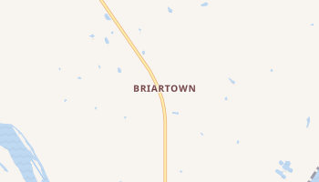 Briartown, Oklahoma map