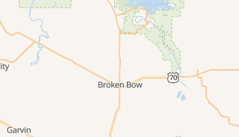 Broken Bow, Oklahoma map