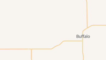 Buffalo, Oklahoma map