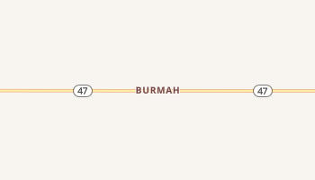 Burmah, Oklahoma map