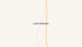 Castaneda, Oklahoma map