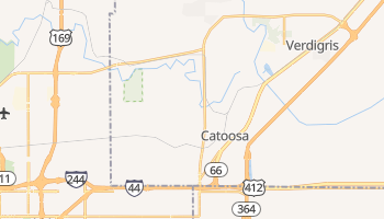 Catoosa, Oklahoma map