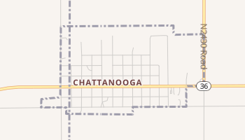 Chattanooga, Oklahoma map