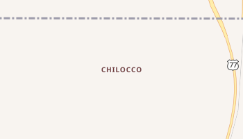 Chilocco, Oklahoma map