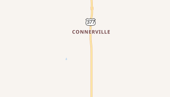 Connerville, Oklahoma map