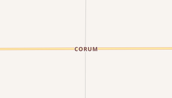 Corum, Oklahoma map