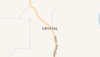 Crystal, Oklahoma map