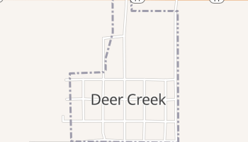 Deer Creek, Oklahoma map