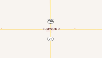 Elmwood, Oklahoma map