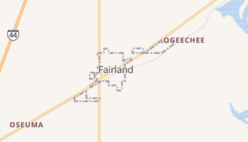 Fairland, Oklahoma map