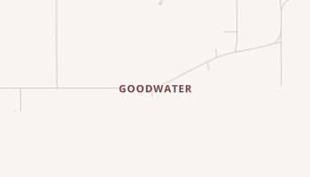 Goodwater, Oklahoma map