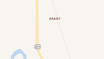 Grant, Oklahoma map