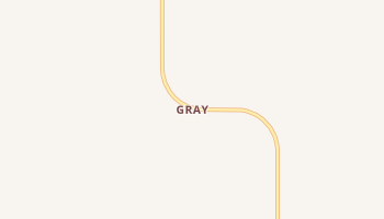 Gray, Oklahoma map