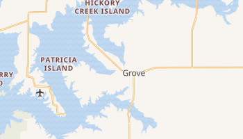 Grove, Oklahoma map