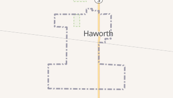 Haworth, Oklahoma map