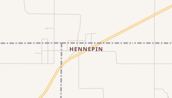 Hennepin, Oklahoma map