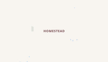 Homestead, Oklahoma map