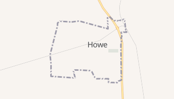 Howe, Oklahoma map