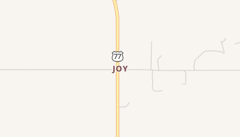 Joy, Oklahoma map