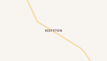 Keefton, Oklahoma map