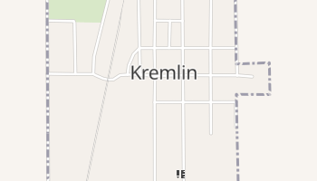 Kremlin, Oklahoma map