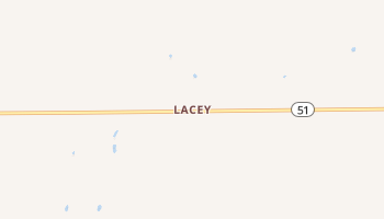 Lacey, Oklahoma map