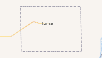 Lamar, Oklahoma map