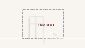 Lambert, Oklahoma map