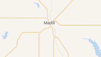 Madill, Oklahoma map