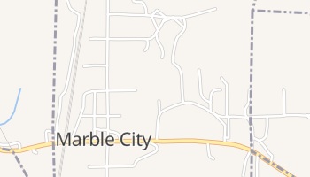 Marble City, Oklahoma map