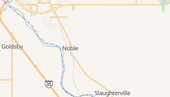 Noble, Oklahoma map