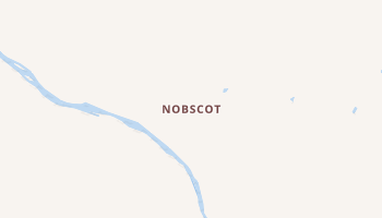 Nobscot, Oklahoma map