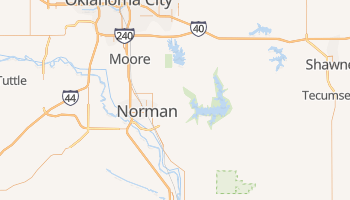 Norman, Oklahoma map