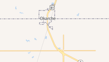 Okarche, Oklahoma map