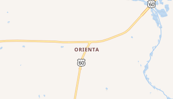 Orienta, Oklahoma map