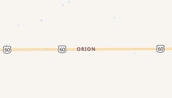 Orion, Oklahoma map