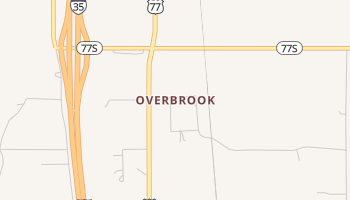 Overbrook, Oklahoma map