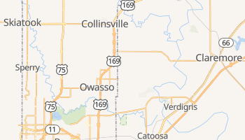 Owasso, Oklahoma map