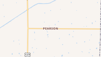 Pearson, Oklahoma map