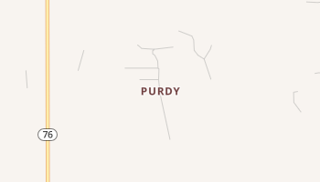 Purdy, Oklahoma map