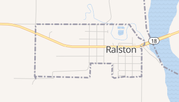 Ralston, Oklahoma map