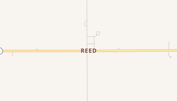 Reed, Oklahoma map