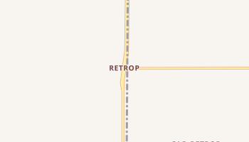 Retrop, Oklahoma map