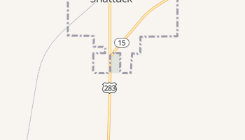 Shattuck, Oklahoma map